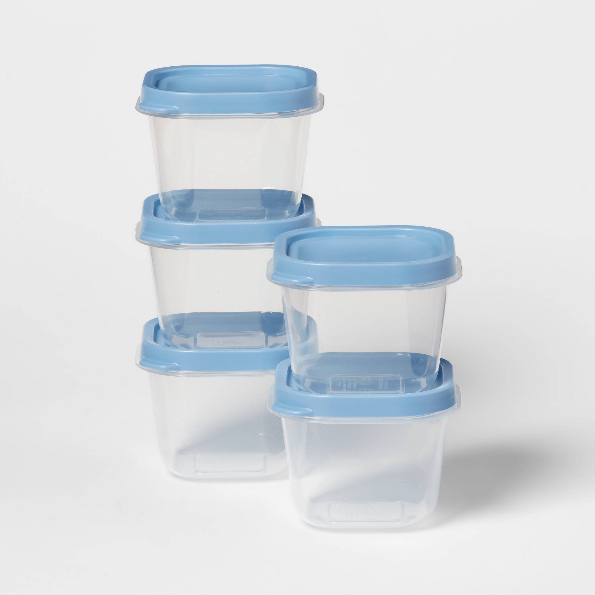 Meal Prep Container - Conjunto de 10 recipientes de plástico