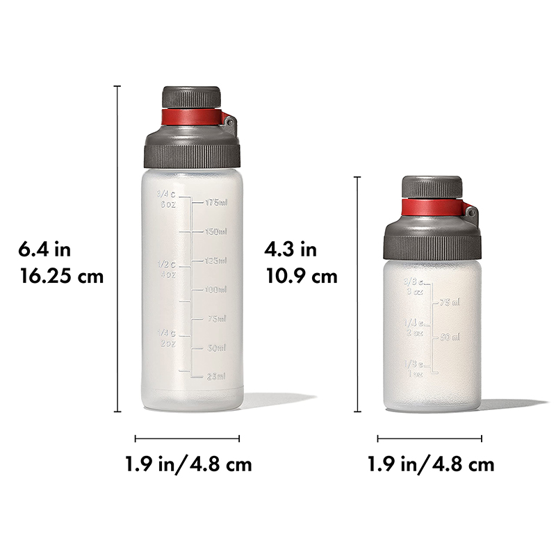 Sauce Squeeze Bottle - Frasco de Apertar Hermético de 3/6oz