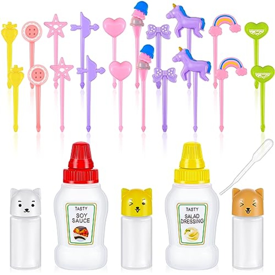 Sauce Squeeze Bottle - 26 Peças de Recipientes para Molho