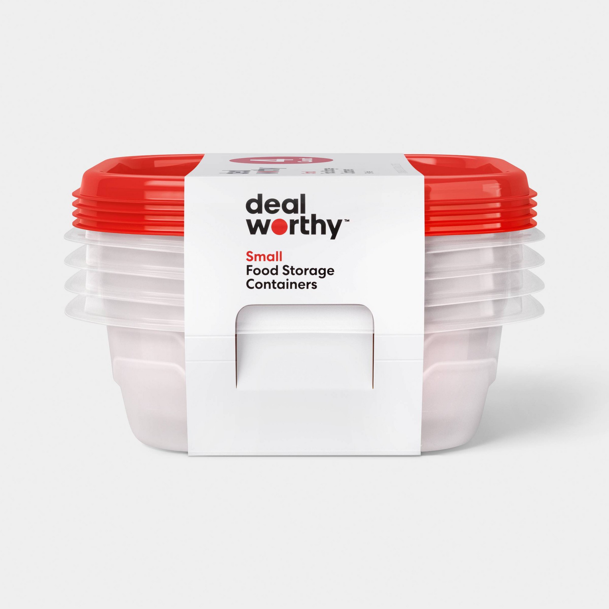 Meal Prep Container - Recipientes de armazenamento de alimentos quadrados