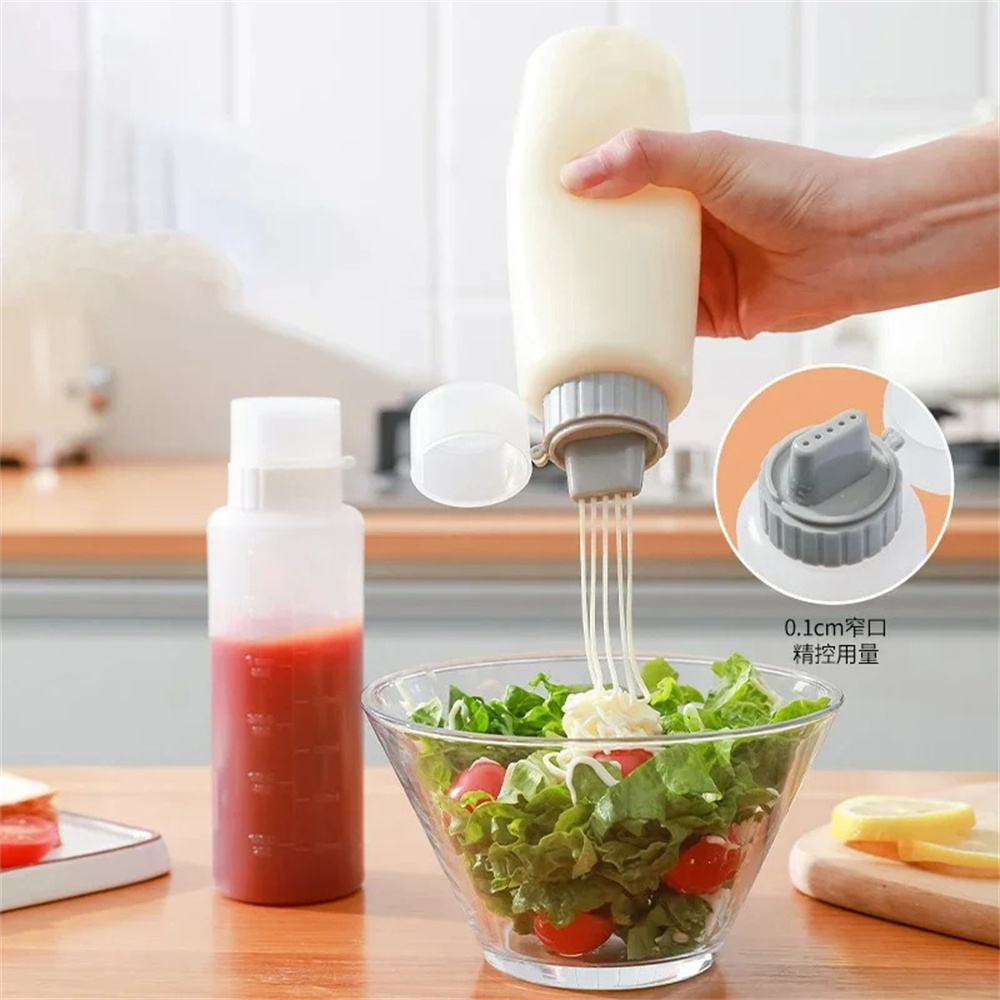 Sauce Squeeze Bottle - Garrafas de condimentos com 5 orifícios