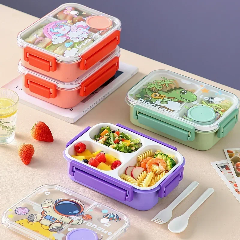 Meal Prep Snacks For Toddlers - Lancheira bento de desenho animado de