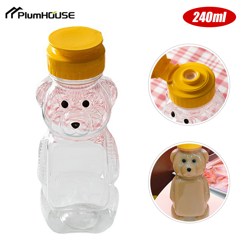 Sauce Squeeze Bottle - 1pcs 230ml condimento espremer garrafa urso