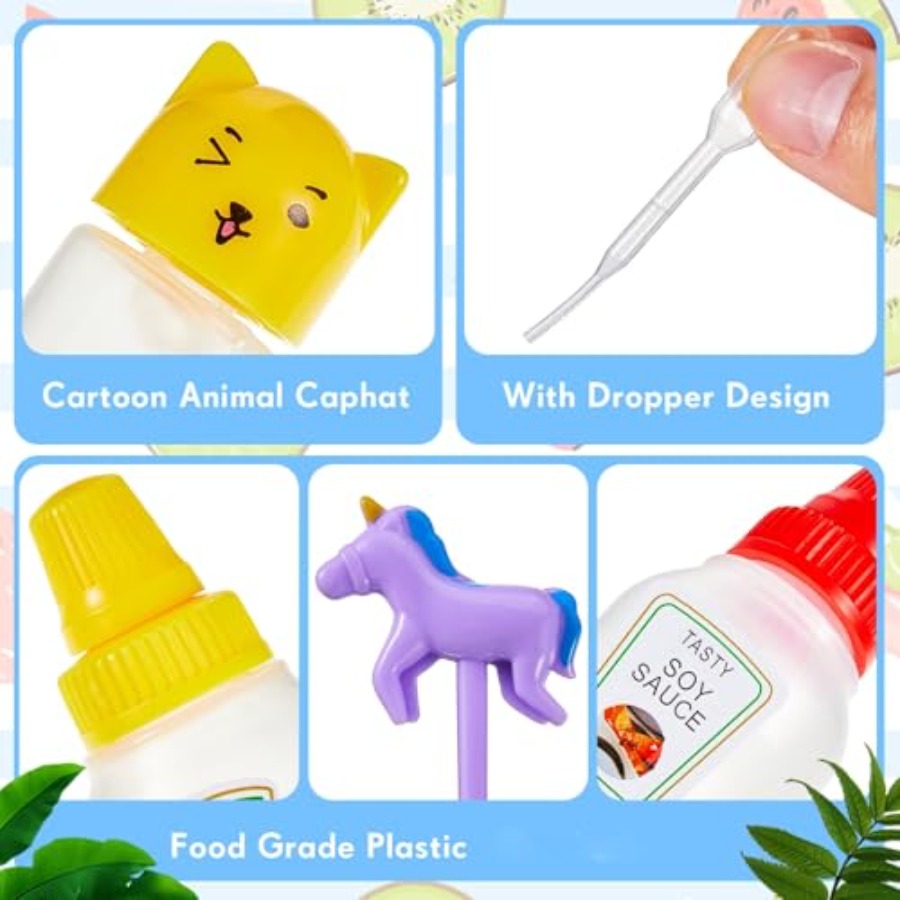 26 Peças de Recipientes para M - Sauce Squeeze Bottle avaliação e preço