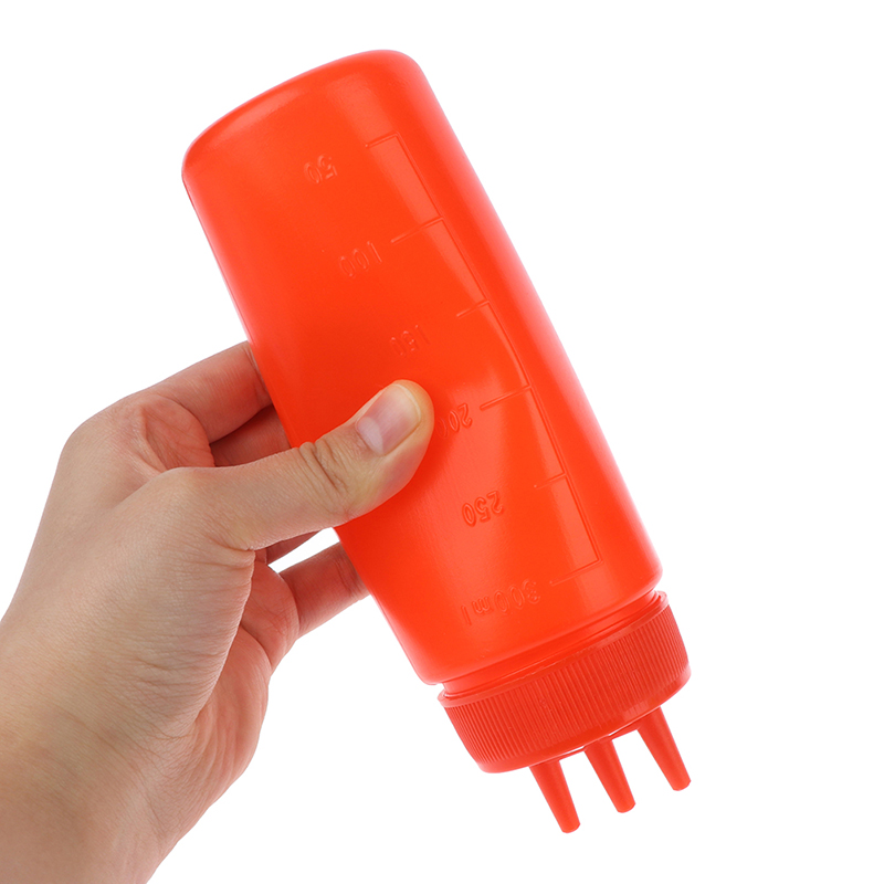 3-hole squeeze garrafa para mo - Sauce Squeeze Bottle avaliação e preço