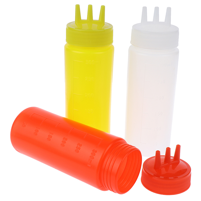 3-hole squeeze garrafa para mo - Sauce Squeeze Bottle avaliação e preço