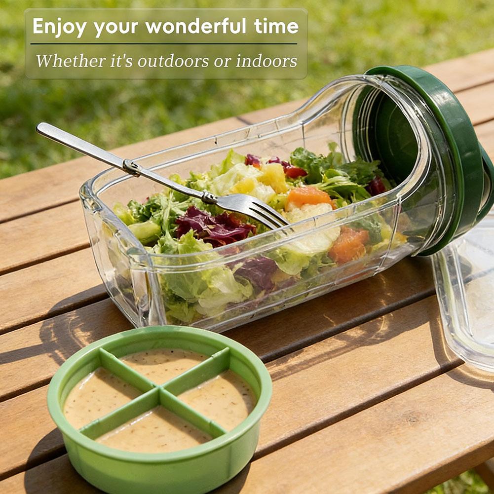 Recipiente Portátil para Salad - Meal Prep Container avaliação e preço