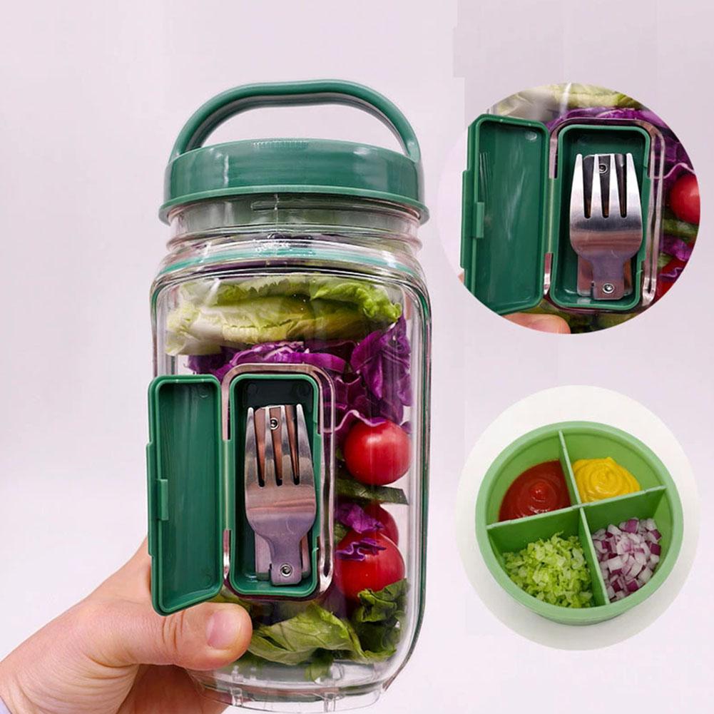 Recipiente Portátil para Salad - Meal Prep Container avaliação e preço