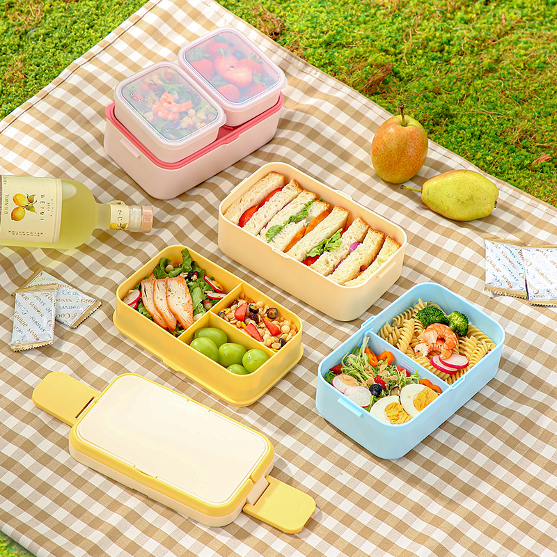 Caixa mágica bento dupla camad - Meal Prep Gym avaliação e preço