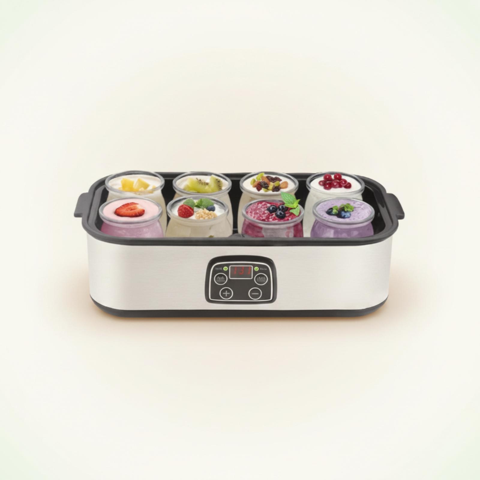 Máquina de Iogurte com Frascos - Meal Prep Glass avaliação e preço