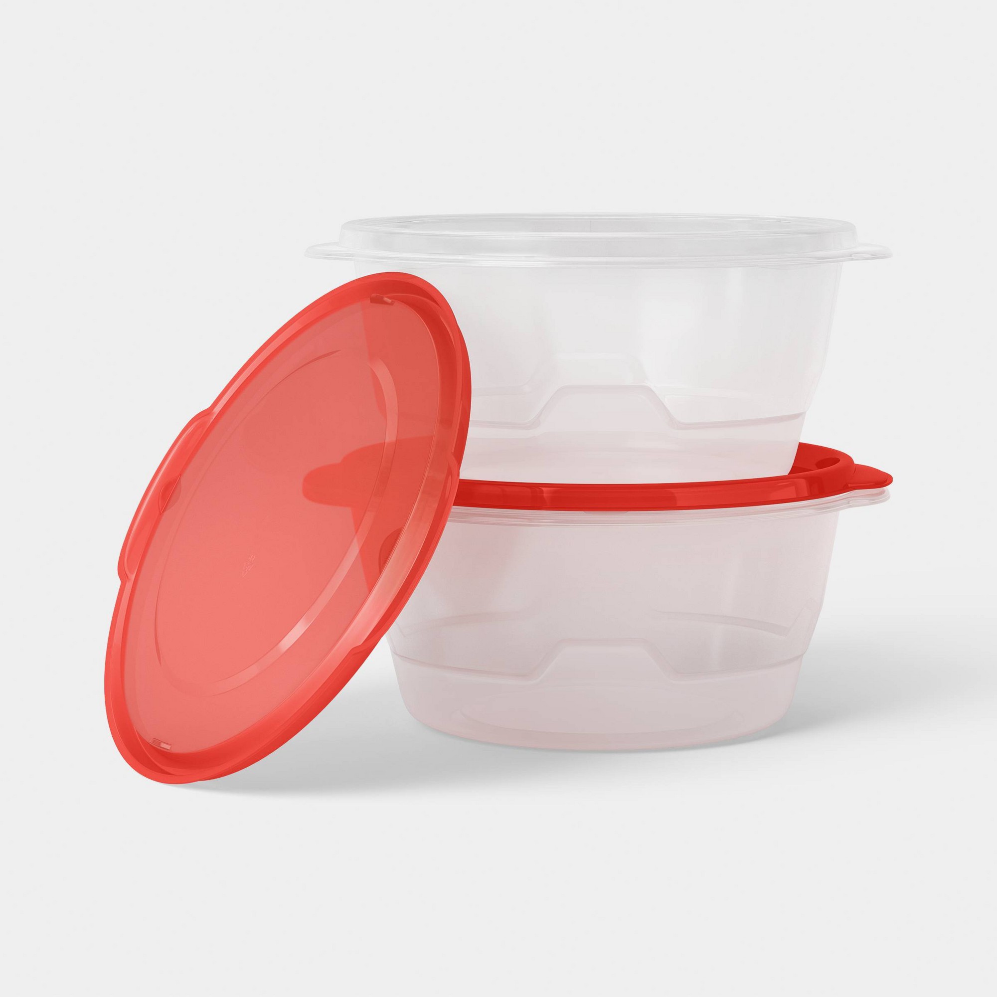 Recipientes Grandes Redondos p - Meal Prep Container avaliação e preço