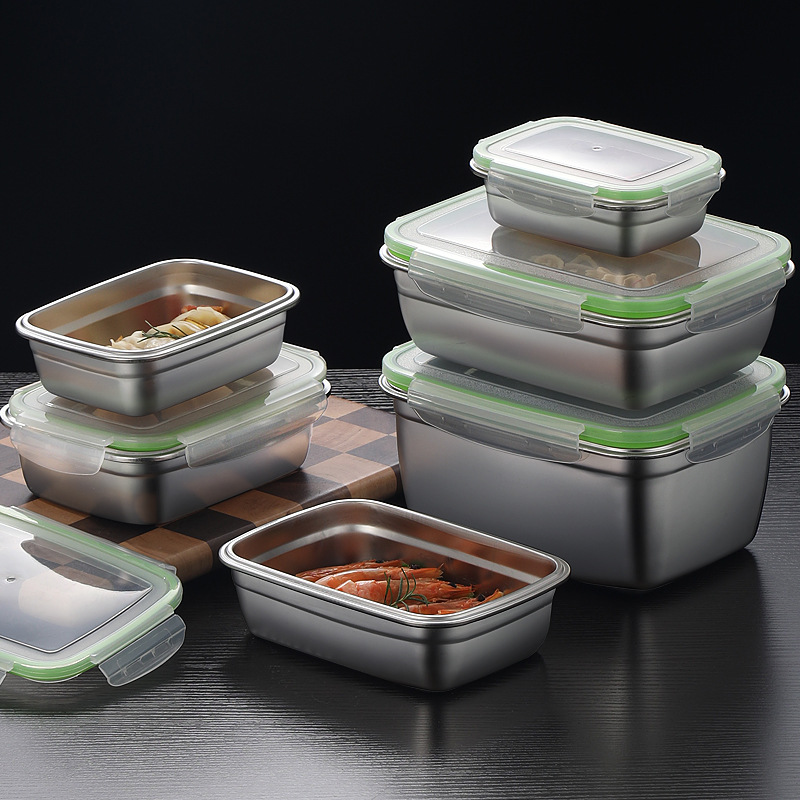 Conjunto de lancheira de aço i - Meal Prep Container avaliação e preço