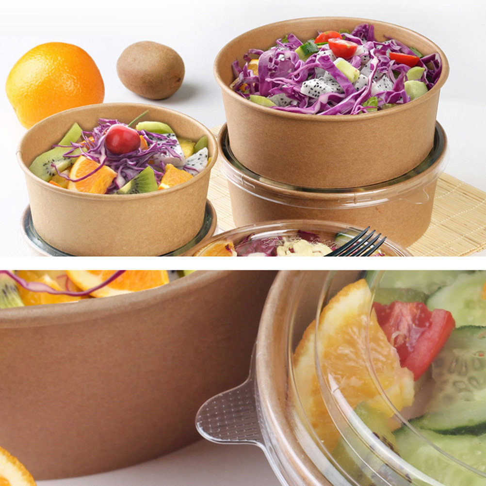 20 Tigelas de Papel Kraft com  - Meal Prep Container avaliação e preço