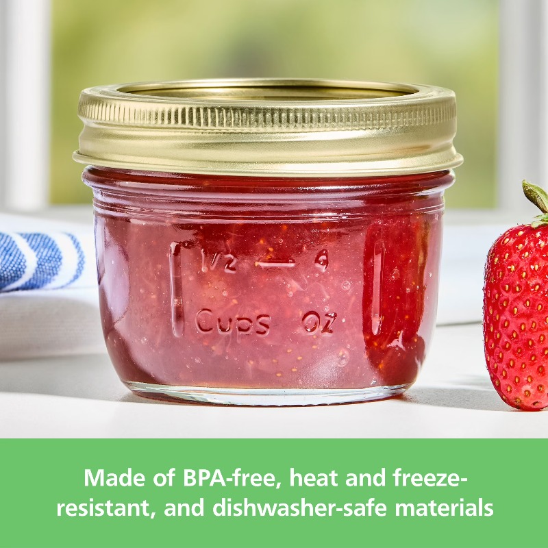 Frascos de Vidro Mason de 8 oz - Meal Prep Glass avaliação e preço