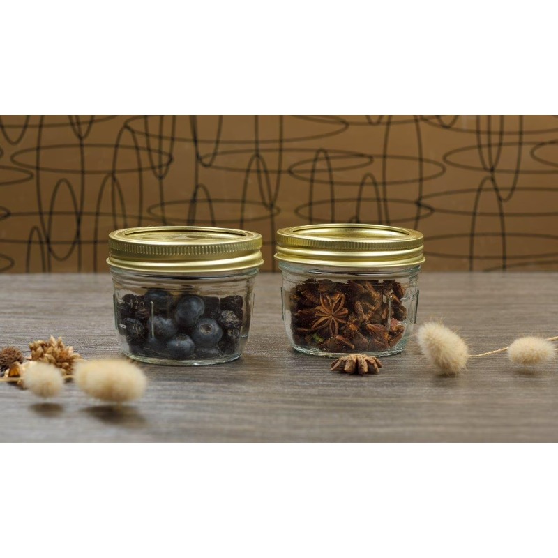 Frascos de Vidro Mason de 8 oz - Meal Prep Glass avaliação e preço