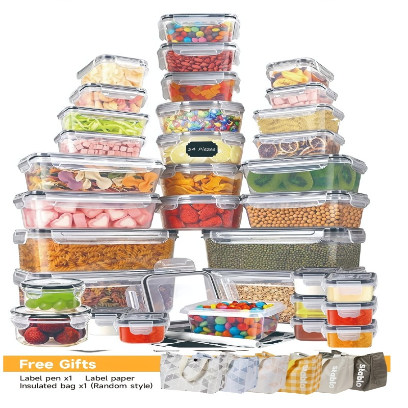 Conjunto de Armazenamento de A - Meal Prep Glass avaliação e preço