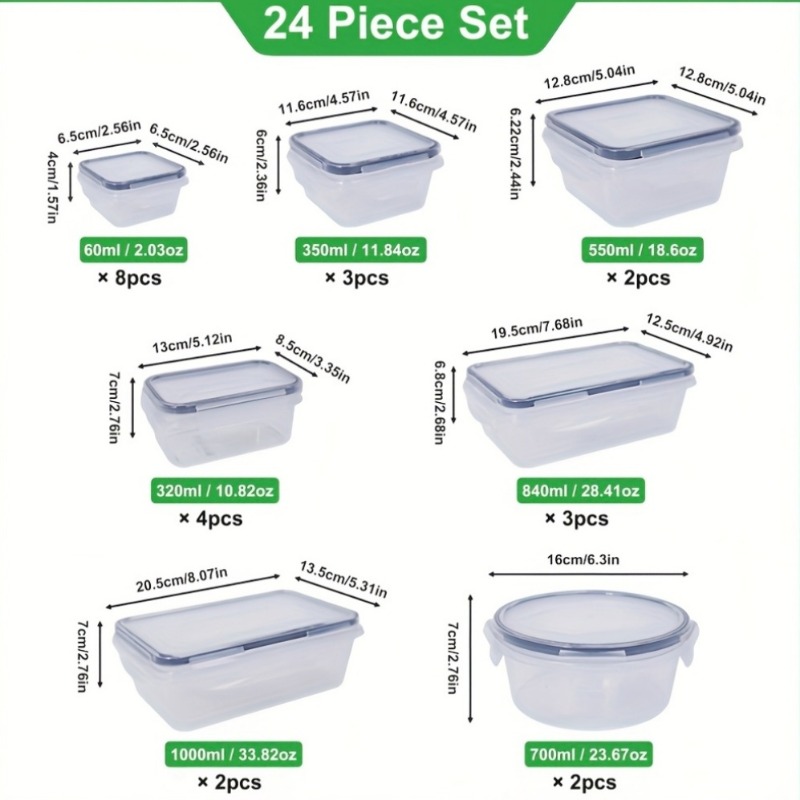 Conjunto de Armazenamento de A - Meal Prep Glass avaliação e preço